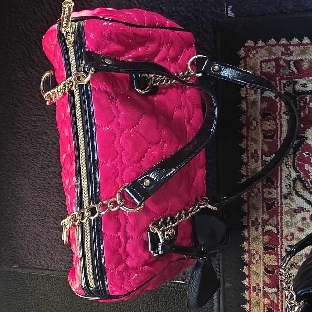 Betsy Johnson Purse with Tassel - Picture 4 of 7
